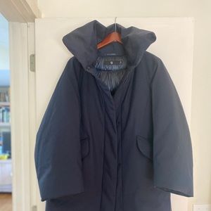 Jil Sander UNICLO 2020 Hybrid Down Coat Navy XS